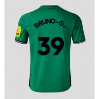 Dres Newcastle United Bruno Guimaraes #39 Preč 2023-24 Krátky Rukáv